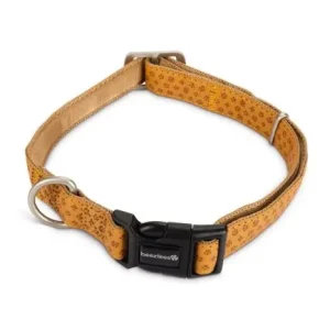 Macleather Halsband Bruin