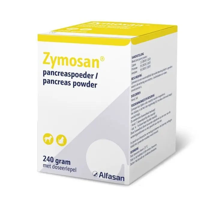 Zymosan Pancreaspoeder Hond & Kat