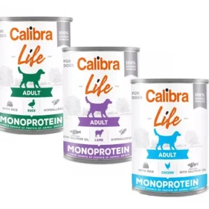 Calibra Life Dog Adult Monoprotein natvoer hond 400 gram