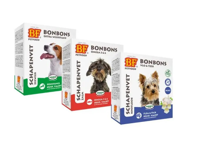 Biofood Schapenvet Mini Bonbons hond
