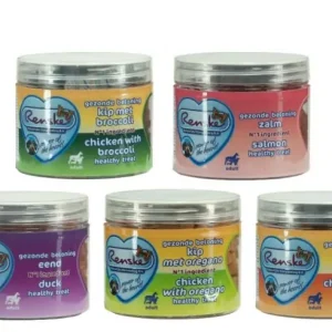 Renske gezonde beloning mini hartjes hond 100 gram