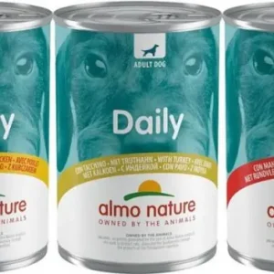 Almo Nature Daily Menu hondenvoer blik 400gr