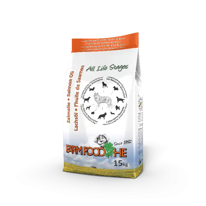 Farm Food HE Zalmolie standaard hondenvoer