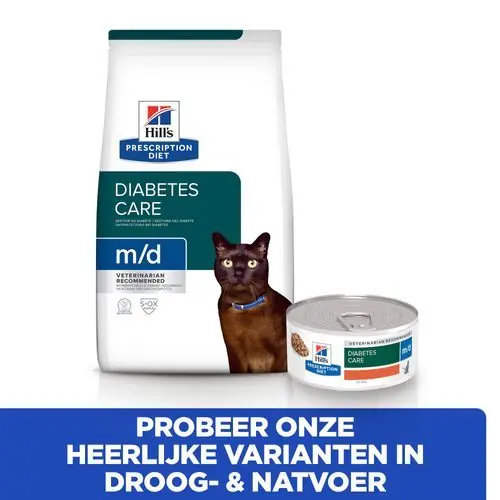 Hill's Prescription Diet M/D Kattenvoer