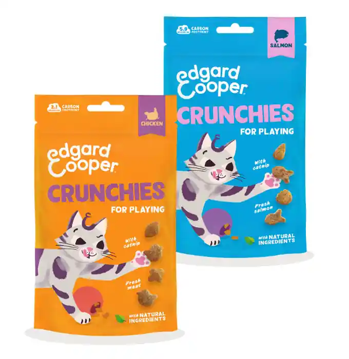 Edgard & Cooper Crunchies kattensnacks 50 gram