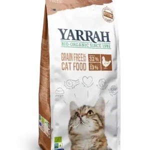 Yarrah bio kattenvoer graanvrij kip & vis