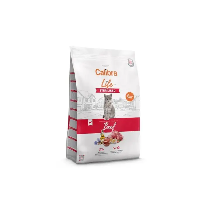 Calibra Life Cat Sterilised Beef kattenvoer