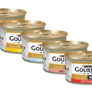 Gourmet Gold Mousse natvoer kat 85 gram