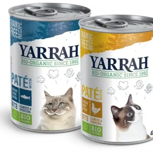Yarrah natvoer kat blik pate bio 400gr
