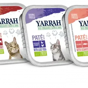 Yarrah natvoer kat kuipje pate graanvrij en biologisch 100gr