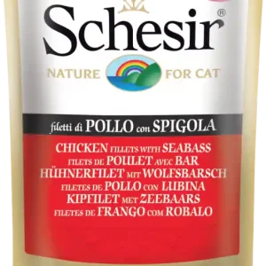 Schesir in Gelei maaltijdzakjes natvoer kat 85 gram