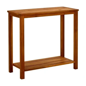 Tuinwandtafel 80x35x75 cm massief acaciahout