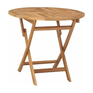 Tuintafel inklapbaar 85x76 cm massief teakhout