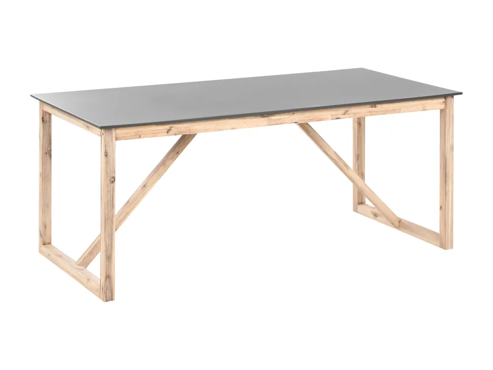 Tuin eettafel NOTTERI 180 cm 90 cm Beton Grijs