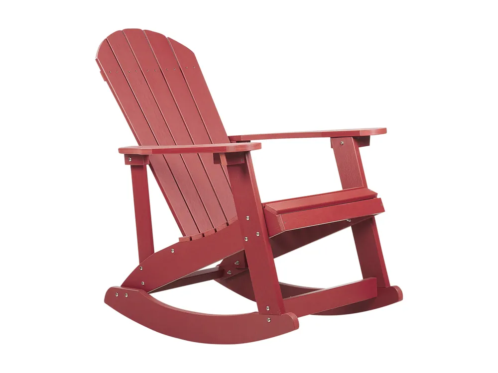 Tuinschommelstoel ADIRONDACK Rood