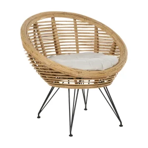Tuinstoel MARATEA Rotan Natuurlijk