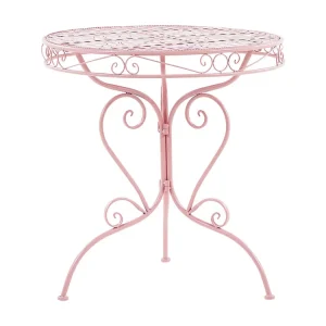 Tuintafel Metaal Roze ALBINIA