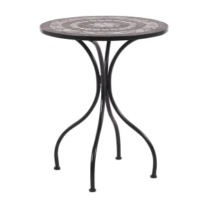 Bistrotafel CARIATI 60 cm 60 cm Zwart