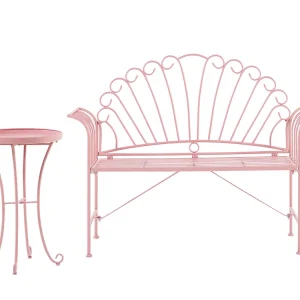 Bistroset CAVINIA Metaal Roze