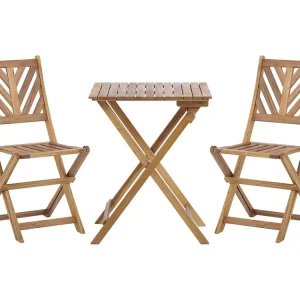 Bistroset Inklapbaar TERNI Hout Bruin