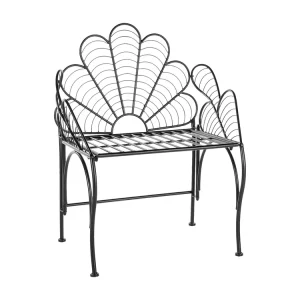 Tuinstoel LIGURIA Metaal Zwart