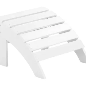 Tuinstoel ADIRONDACK Bewerkt hout Wit