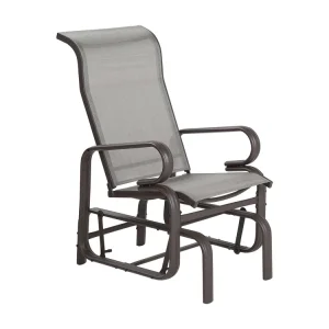 Tuinstoel BORGIO Metaal Bruin/grijs