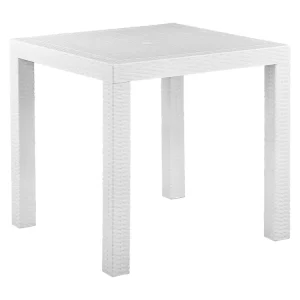 Bistrotafel FOSSANO 80 cm 80 cm Wit