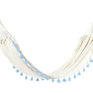 Hangmat VERCELLI Katoen Lichtblauw