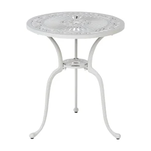 Bistrotafel DASCIO 61 cm 61 cm Metaal Gebroken wit