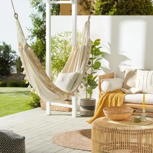 Hangmat VERCELLI Katoen Beige