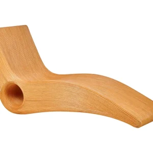 Ligstoel AIROLE Rotan Bruin