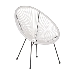 Tuinstoel ACAPULCO II Wit