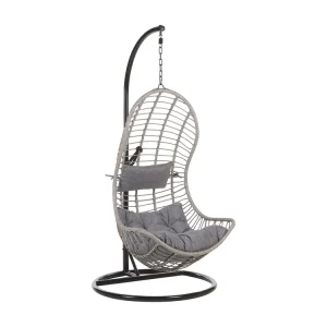 Hangstoel met standaard PINETO Grijs