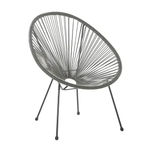 Tuinstoel ACAPULCO II Donkergrijs