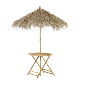 Bistrotafel MOLISE 85 cm 85 cm Bamboehout Lichtbruin