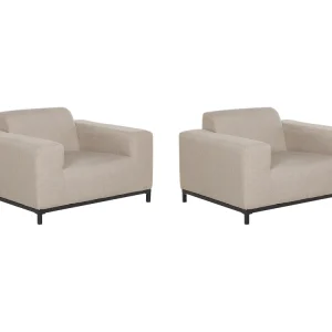 Fauteuil ROVIGO Stof Beige