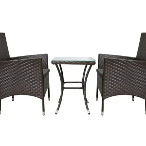 Jard?- Bistroset - Bruin - 3-delig