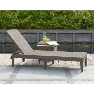 Ligbed Jaipur cappuccinokleurig 235163