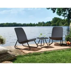 3-delige Loungeset Rio grafiet