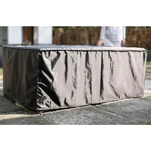 Beschermhoes voor tuinset 240x119x70cm Miami, Monaco, Sunset - Zwart - Polyester - 210 g/m2