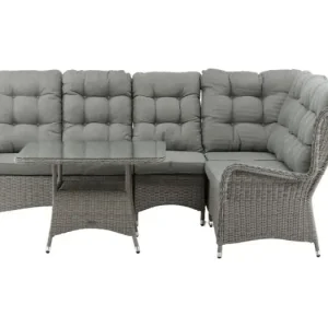 Washington loungeset 2 delen grijs,grijs.