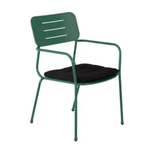 Nicke tuinstoel stapelbaar groen.