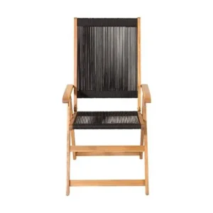 Little tuinstoel zwart, natuur.