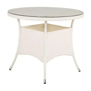 Volta eettafel tuin ?90cm wit.