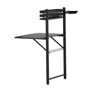 Borneo balkontafel hangen 57x77cm zwart.