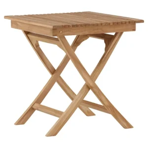 Ghana eettafel tuin goudkleurig.