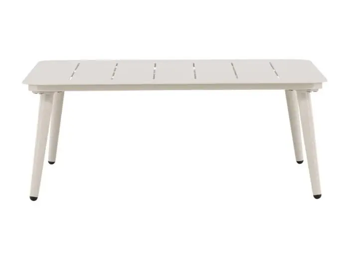 Lina tuintafel 90x90cm beige.