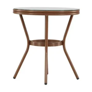 Loures caf?? tafel ?70 bruin.