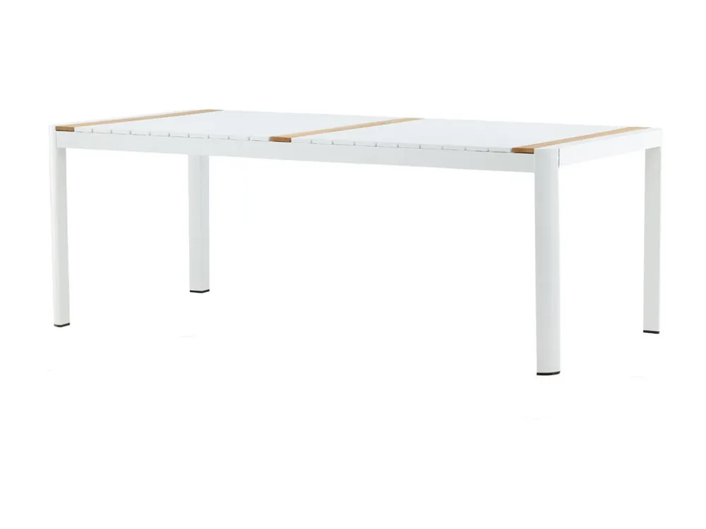 Togo eettafel tuin wit.